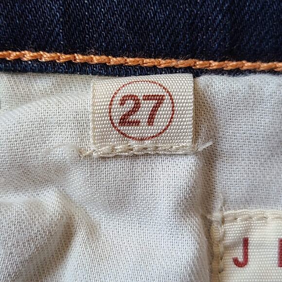 J BRAND The Cigarette Leg Ink Dark Wash Stretch Denim Jeans‎ Women's 27 TALL - Picture 11 of 14